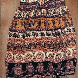 BOHO Style Elephant Skirt